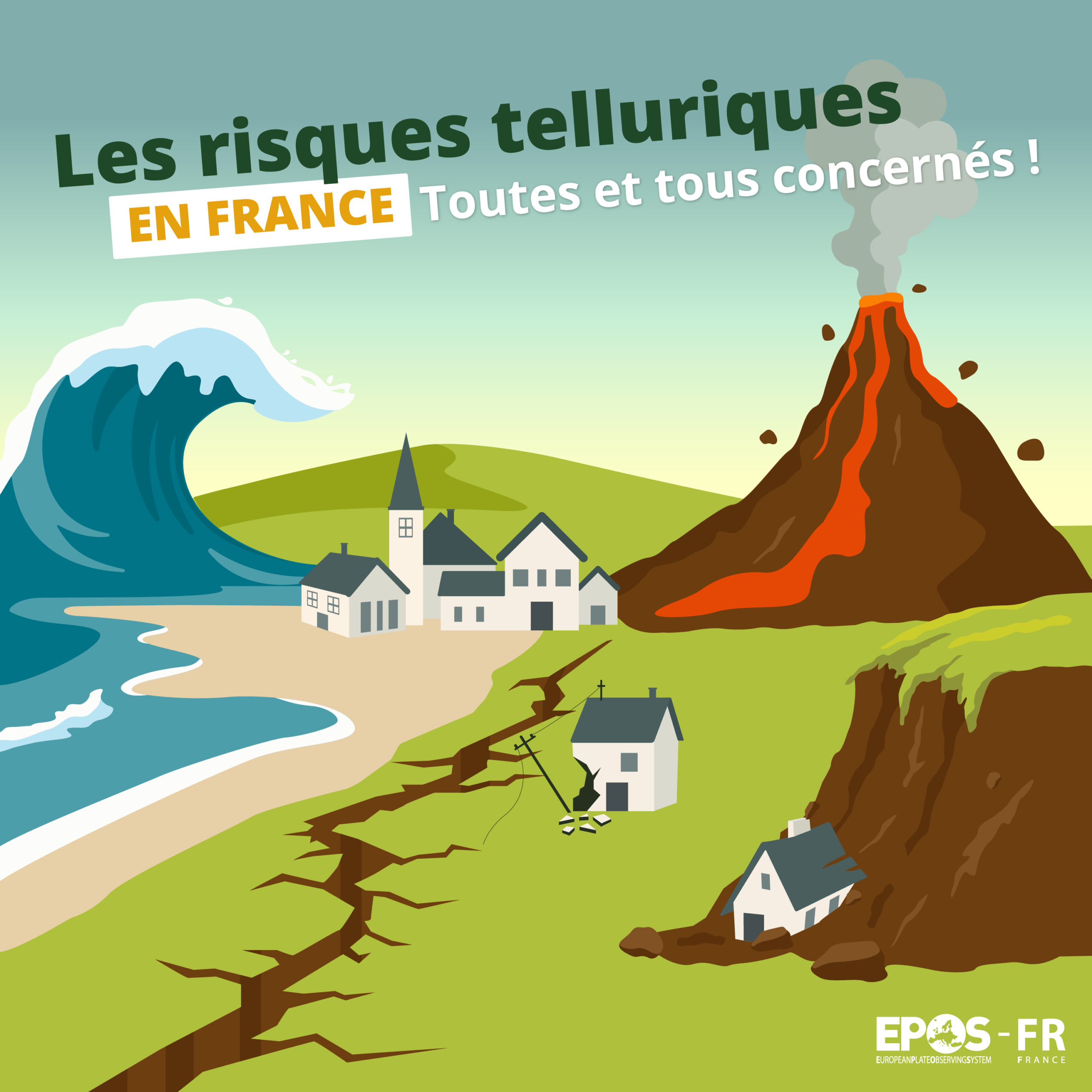 Illustration des risques telluriques en France